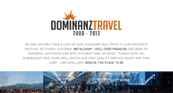 Desktop Screenshot of dominanztravel.com